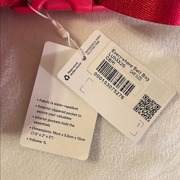 Lululemon Hot Pink Belt Bag - Picture 4 of 11